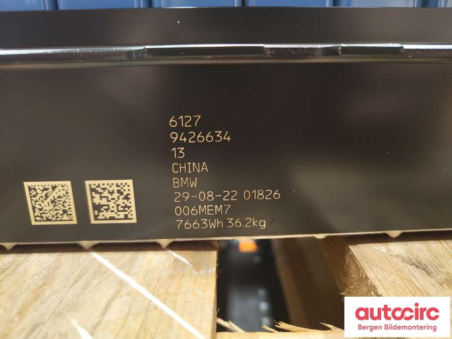 Batteripakke-modul elbil til BMW iX3 2021-->> (61 27 9 426 634|61 27 8 887 364|)
