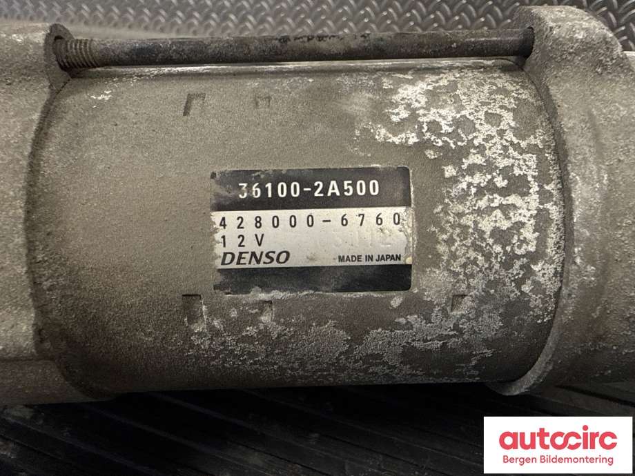 Starter diesel til Hyundai i30 2007-2012 (Type I)  (HYUNDAI|36100 2A500|)