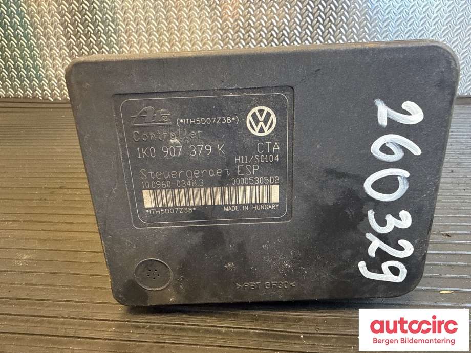 ABS sentral til Audi A3 2003-2008 (Type II, Fase 1)  (AUDI|1K0 614 517 H|)