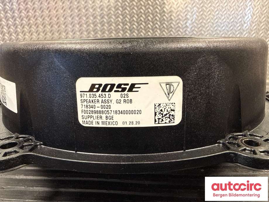 Bilstereo høyttaler til Porsche Taycan 2019-->> (PORSCHE|971 035 453 D|)