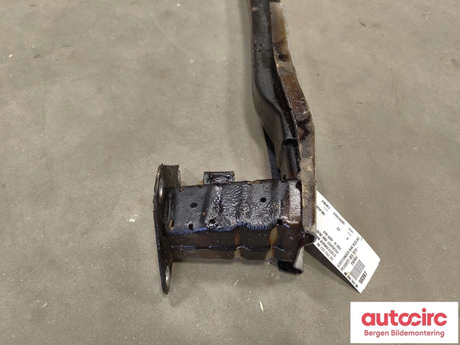 Støtfangerforsterkning bak til Peugeot 208 2019-->> (Type II)  (PEUGEOT|98 295 267 80|)