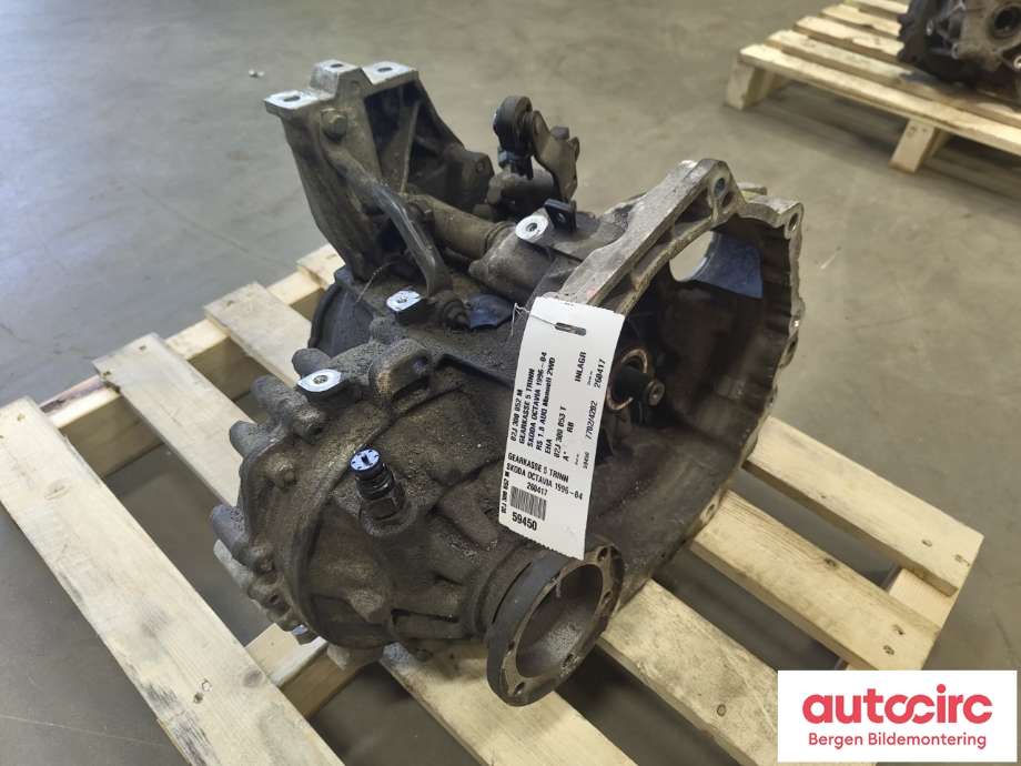 Girkasse manuell til Škoda Octavia 2000-2004 (Type I, Fase 2) (SKODA|02J 300 052 M|02J 300 053 T|02J 301 107 R)