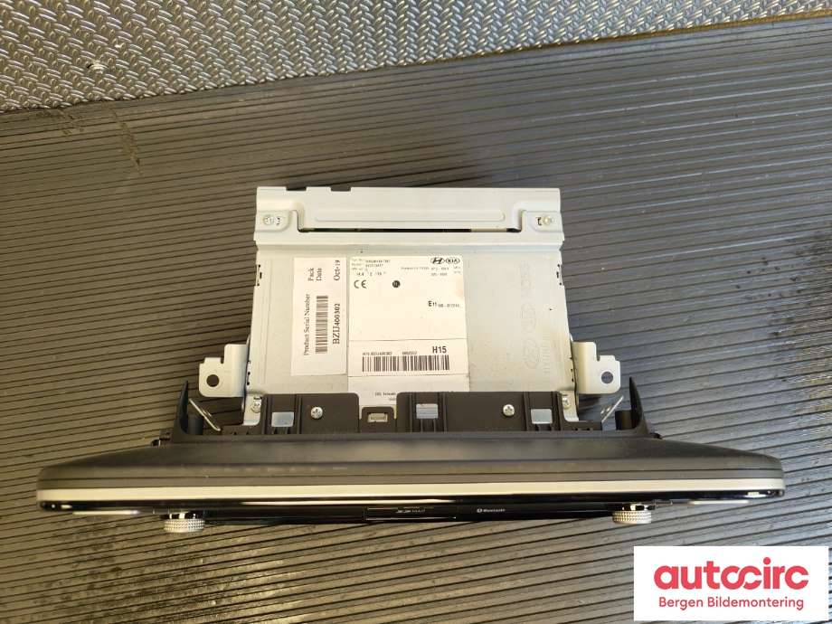 Multimedia display (MCU - Media Controller Unit) til Hyundai Kona 2017-2021 (Type I, Fase 1) (HYUNDAI|96560K 4100TMT|)