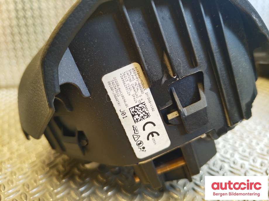 Airbag rattpute til Hyundai Kona 2017-2021 (Type I, Fase 1) (HYUNDAI|80100J 9000TRY|)