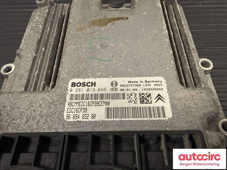 Styreenhet motor til Citroën C-Crosser 2007-2012  (CITROEN|1943 F2|)