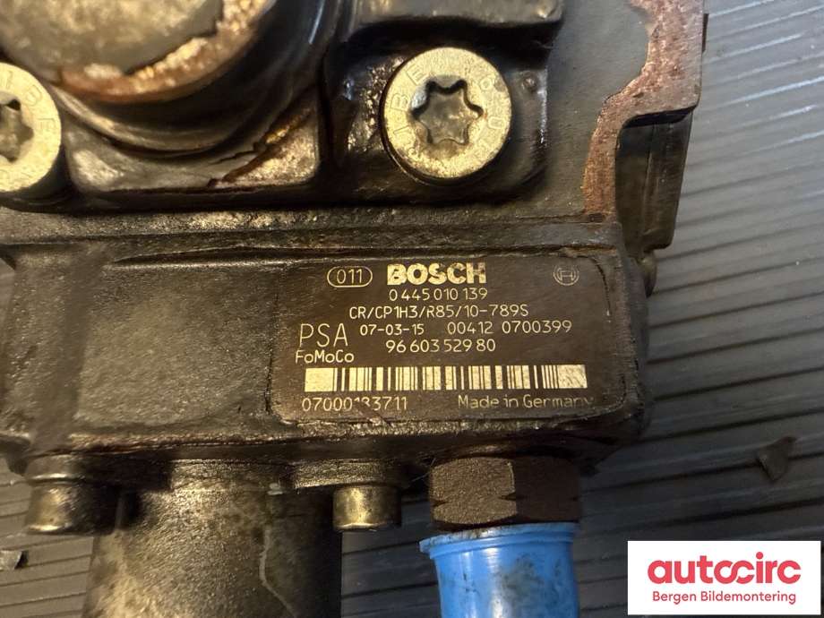 Dieselpumpe fødepumpe til Land Rover Freelander 2007-2014 (Type II) (LAND-ROVER|DJ329A543AA|LR006663|LR047217)