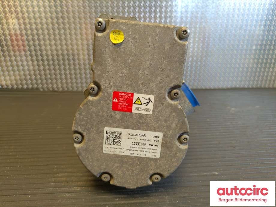 Aircondition kompressor til VW Passat 2015-2019 (Fase 1) (B8) (B8) (VOLKSWAGEN|5QE 816 803|5QE 816 803 L|)