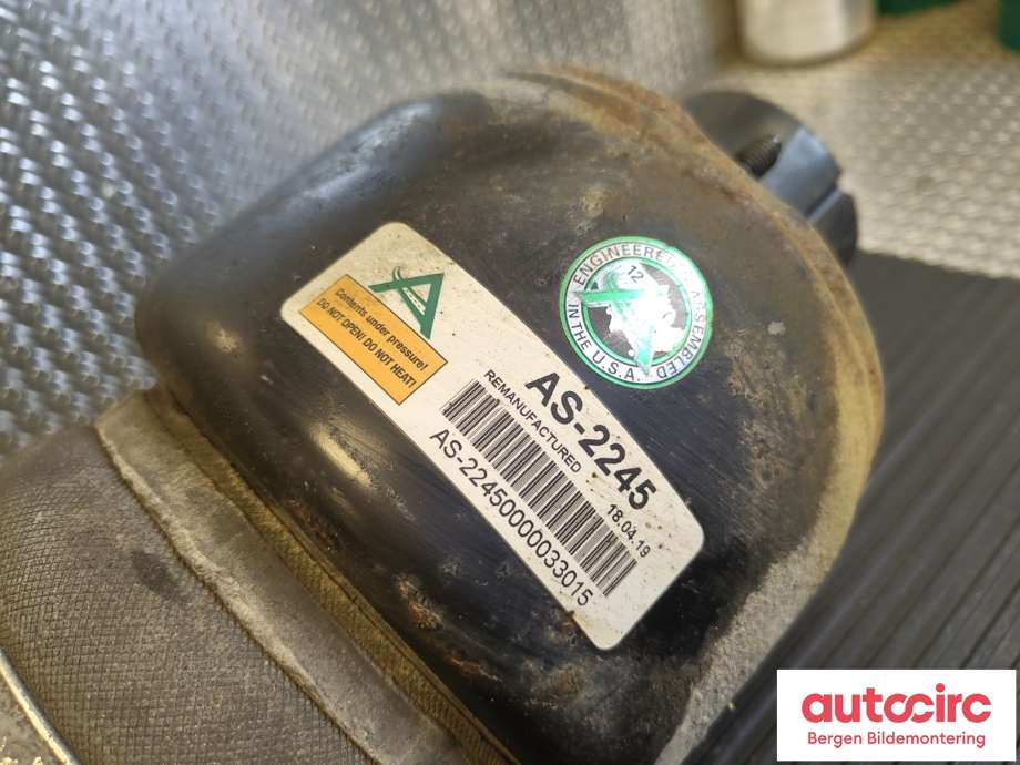 Fjær foran nivå luftpute/belg til Mercedes CLS 2004-2010 (C219) (C219) (MERCEDES|A2193201113|)