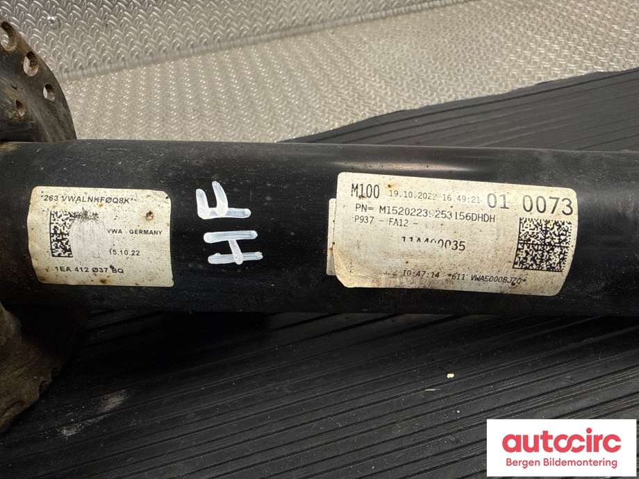 Fjærbein høyre foran til VW ID.4 2020-->> (VOLKSWAGEN|1EA 413 031 R|1EA 413 031 N|)