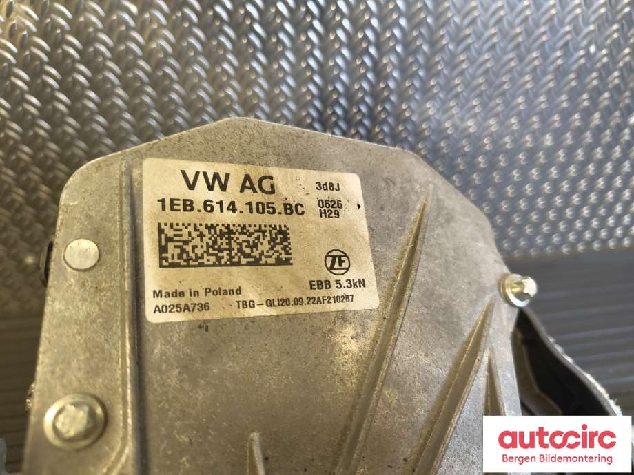 Bremsekraft-forsterker til VW ID.4 2020-->>  (VOLKSWAGEN|1EB 614 106 T|1EB 614 106 AM|)