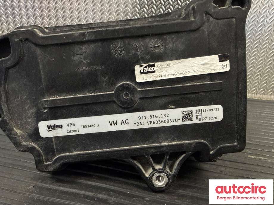 Varmeapparat register til VW ID.4 2020-->>  (VOLKSWAGEN|9J1 816 132 A|9J1 816 132|)