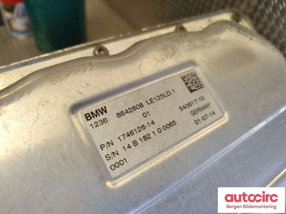 Inverter elbil til BMW i3 2013-2022 (BMW|12 36 5 A38 757|)