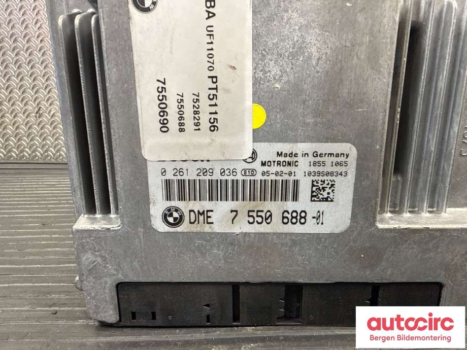Styreenhet motor til BMW 1-Serie 2004-2011 (E81/E82/E87/E88) (E81/E82/E87/E88) (BMW|12 14 7 568 427|12 14 7 557 810|)