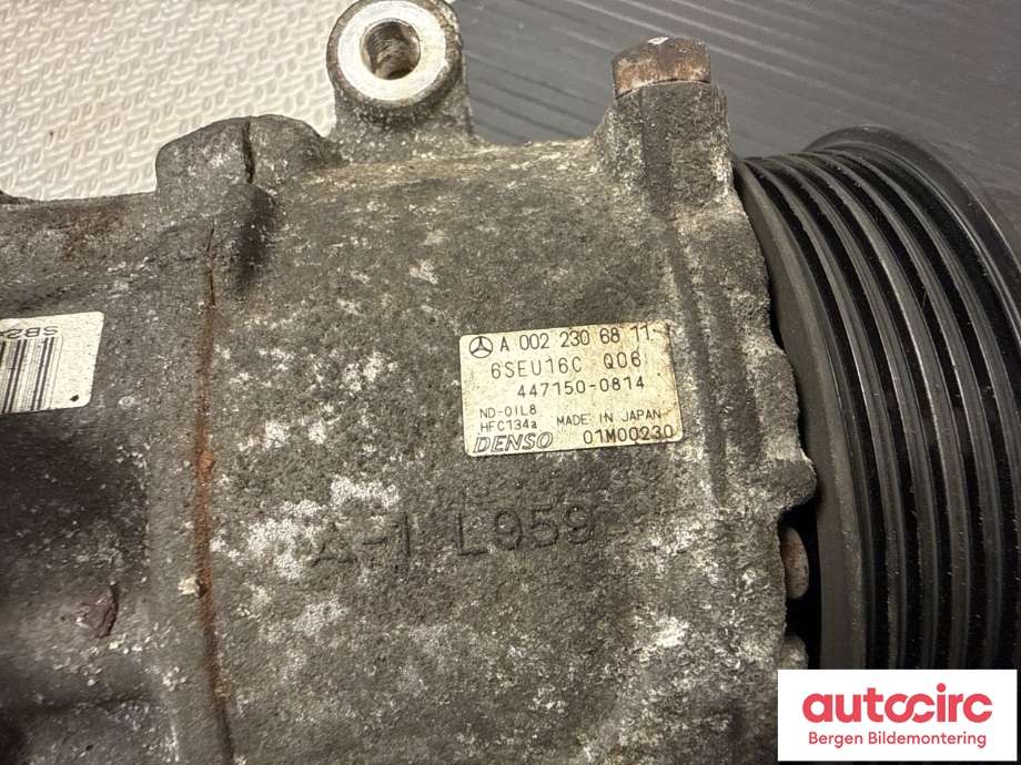 Aircondition kompressor til Mercedes A-Klasse 2005-2012 (W169) (W169) (MERCEDES|A 002 230 68 11|)