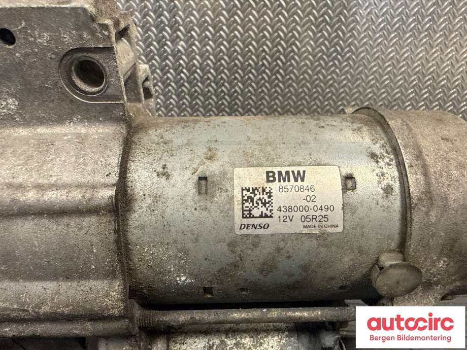 Starter diesel til BMW 5-Serie 2010-2017 (F10/F11) (F10/F11) (BMW|12 41 8 570 846|)