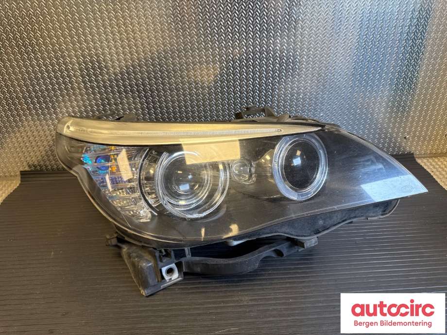 Frontlykt høyre halogen til BMW 5-Serie 2003-2010 (E60/E61) (E60/E61) (BMW|63 12 7 177 728|)