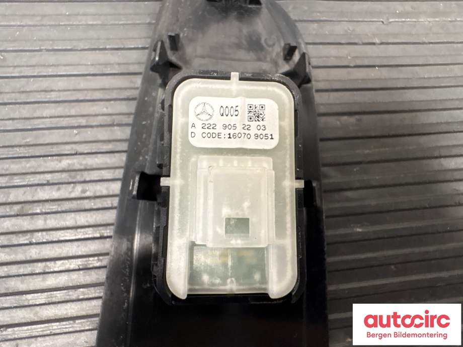 Bryter ruteheis til Mercedes Vito 2014-->> (W447) (W447) (MERCEDES|A 222 905 22 03|)