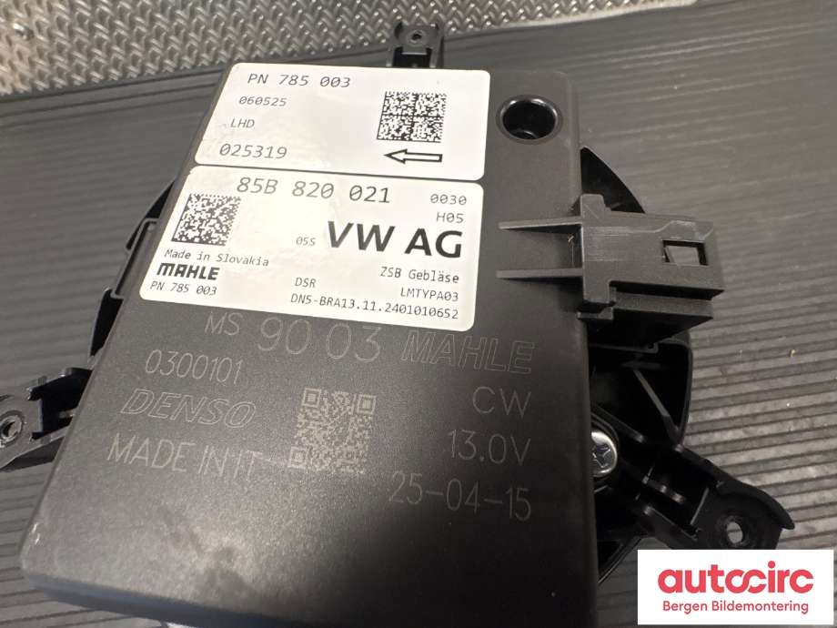 Varmeapparat motor til Porsche Macan 2014-->> (95B) (95B) (PORSCHE|PAD 820 021|)