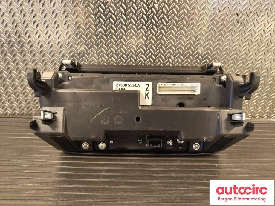 Varmeapparat betjening til Nissan Leaf 2018-->> (Type II) (NISSAN|275005SE0B|)