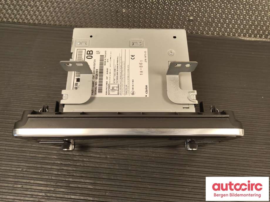 Multimedia display (MCU - Media Controller Unit) til Nissan Leaf 2018-->> (Type II)  (NISSAN|259155SJ0B|)