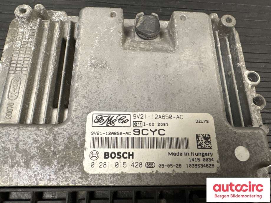Styreenhet motor til Ford Fiesta 2008-2012 (Type VI, Fase 1)  (FORD|8U71-12A650-HA|1558960|)