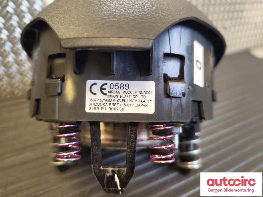 Airbag rattpute til Nissan Leaf 2018-->> (Type II)  (NISSAN|K85105SH0A|K85105SH1A|)