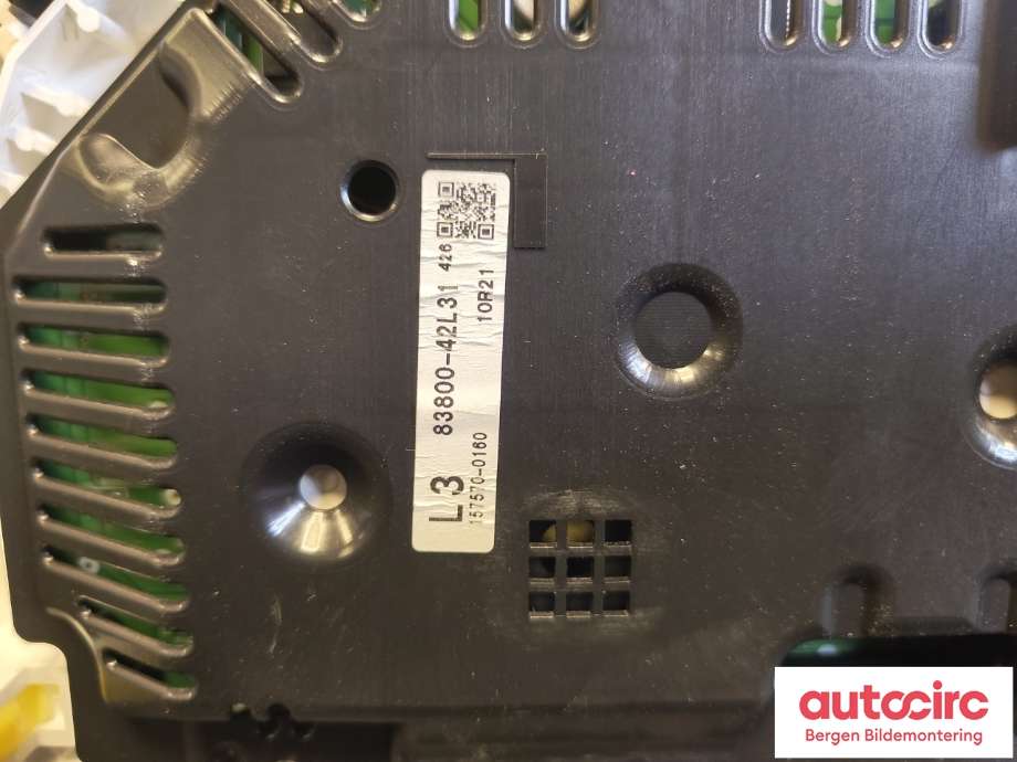 Instrumentpanel til Toyota RAV4 2013-2015 (Type IV, Fase 1)  (TOYOTA|8380042L31|)