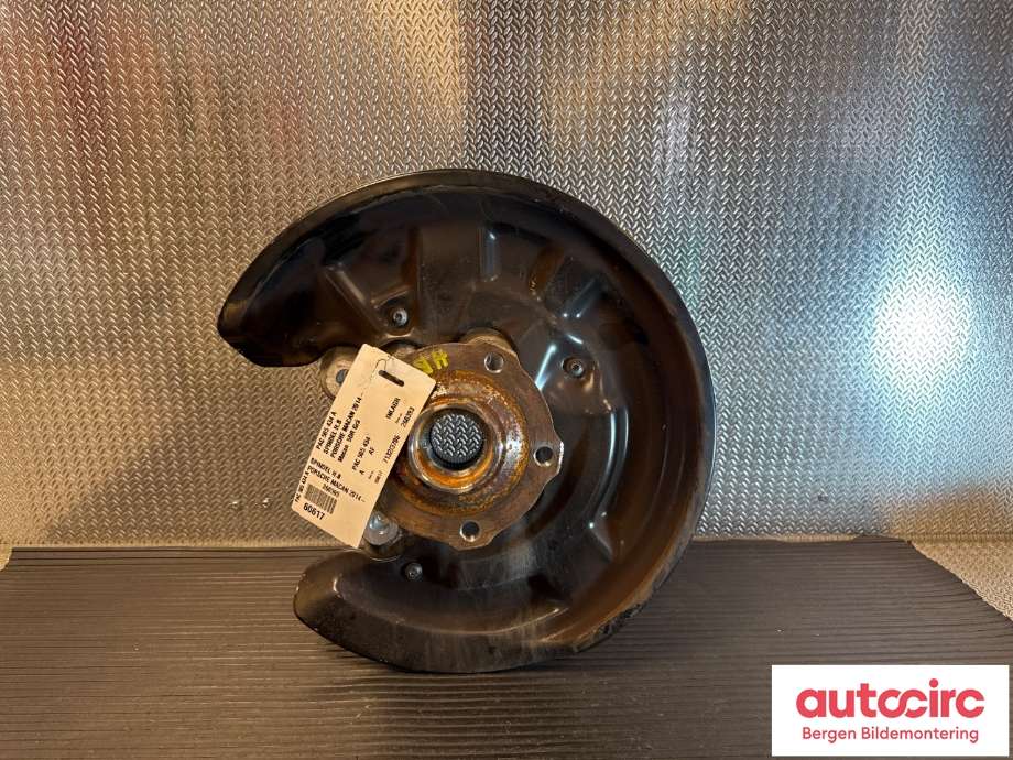 Hjulspindel høyre bak til Porsche Macan 2014-->> (95B) (95B) (PORSCHE|PAC 505 434 A|PAC 505 434|)
