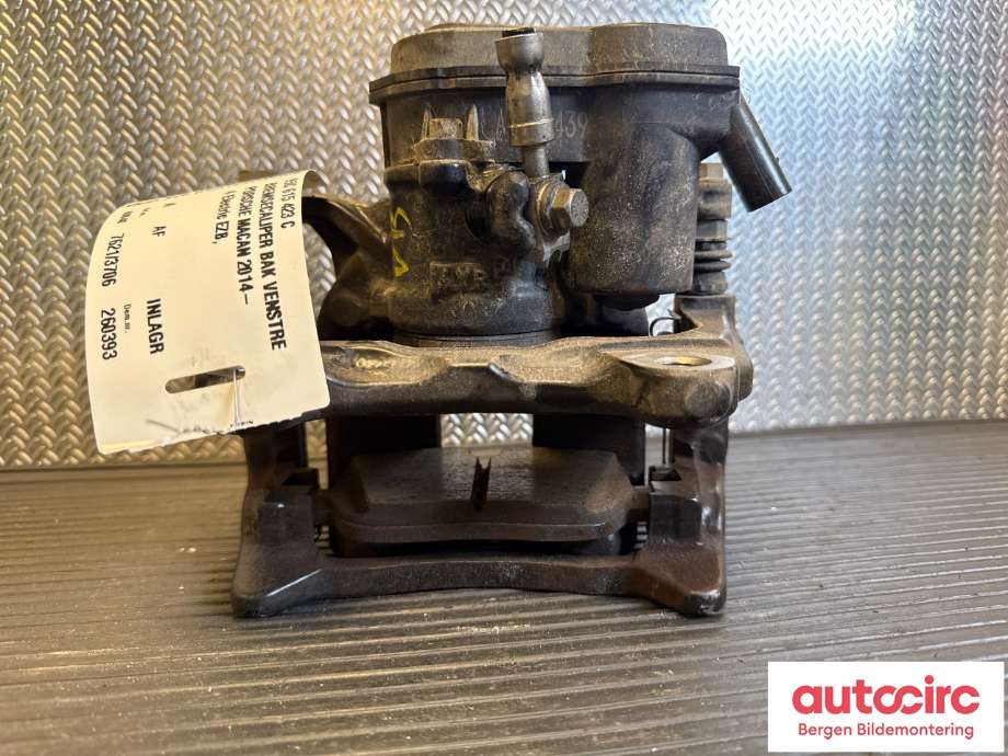 Bremsecaliper venstre bak til Porsche Macan 2014-->> (95B) (95B) (PORSCHE|95C 615 423 C|)