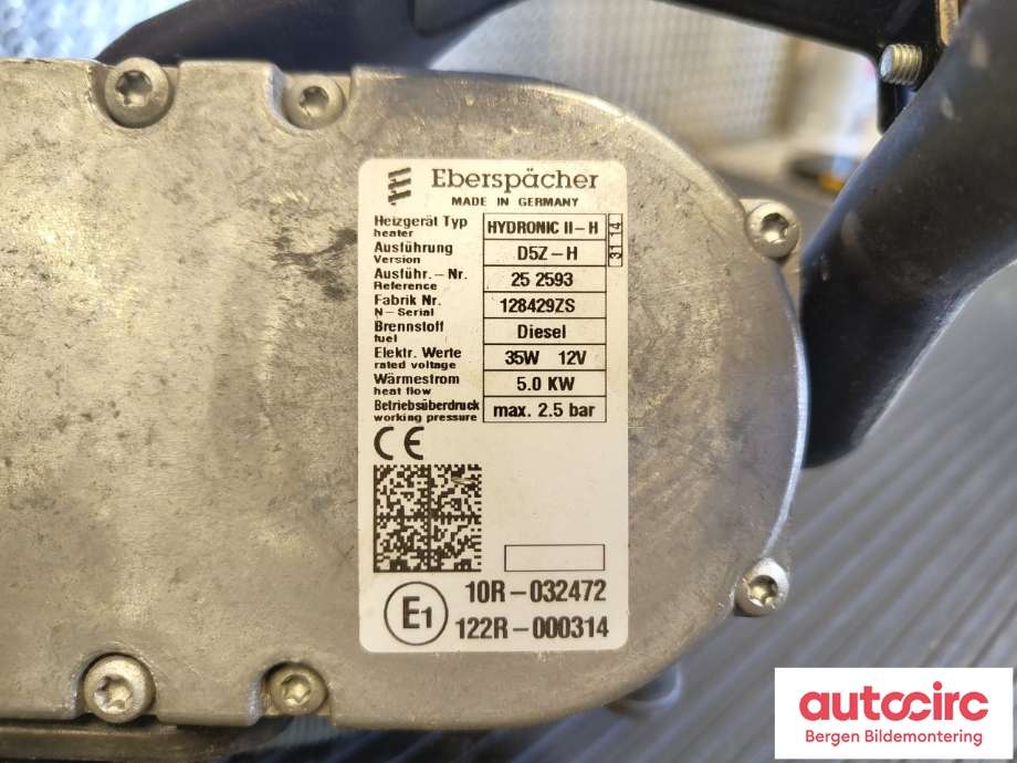Dieselvarmer til Toyota RAV4 2013-2015 (Type IV, Fase 1) (TOYOTA|8711042010|8710042030|)