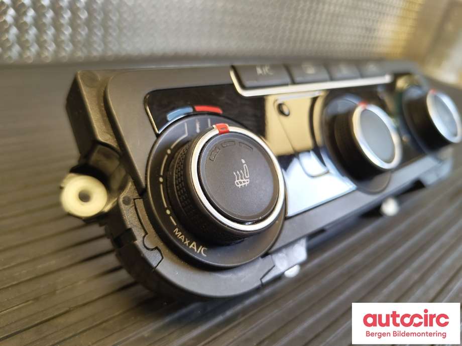 Varmeapparat betjening til VW Caddy 2015-2020 (Type III, Fase 3)  (VOLKSWAGEN|1K8907426AQ|)