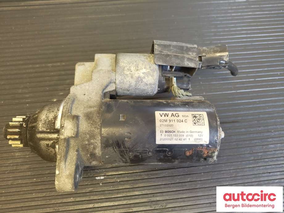 Starter diesel til VW Caddy 2015-2020 (Type III, Fase 3) (VOLKSWAGEN|02M 911 024 C|)