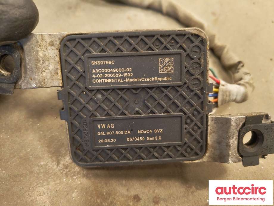 Katalysator til VW Caddy 2015-2020 (Type III, Fase 3)  (VOLKSWAGEN|2K0 254 300 JX|5Q0 253 692 B|)