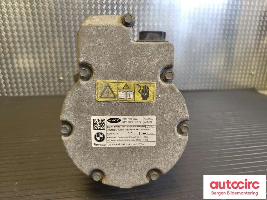 Aircondition kompressor til BMW i3 2013-2022  (BMW|64529496107|)