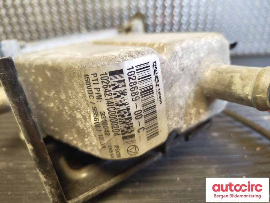 Motorvarmer elektrisk til Tesla Model S 2013-2016 (Fase 1)  (TESLA|1038901-00-F|)