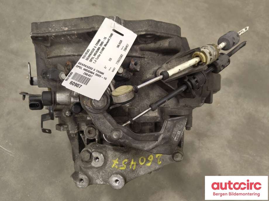 Girkasse manuell 6-trinn til Opel Insignia A 2009-2014  (OPEL|95518583||MZ4)