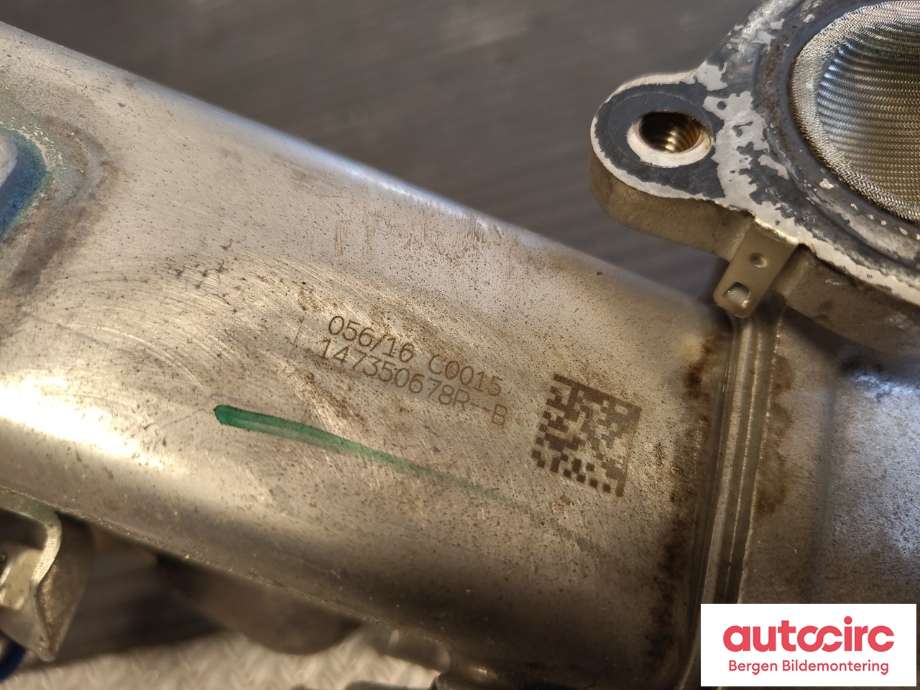EGR-kjøler til Mercedes Vito 2014-->> (W447) (W447) (MERCEDES|A 622 140 00 75|)