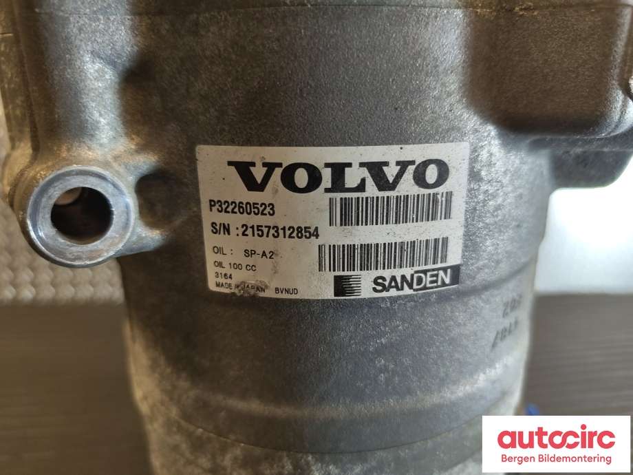 Aircondition kompressor til Volvo V90 / V90 CC / S90 2016-->>  (VOLVO|36012838|)