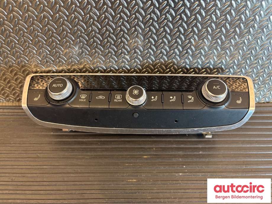 Varmeapparat betjening til Audi A3 2016-2020 (Type III, Fase 2) (AUDI|8V0 820 043 G|)