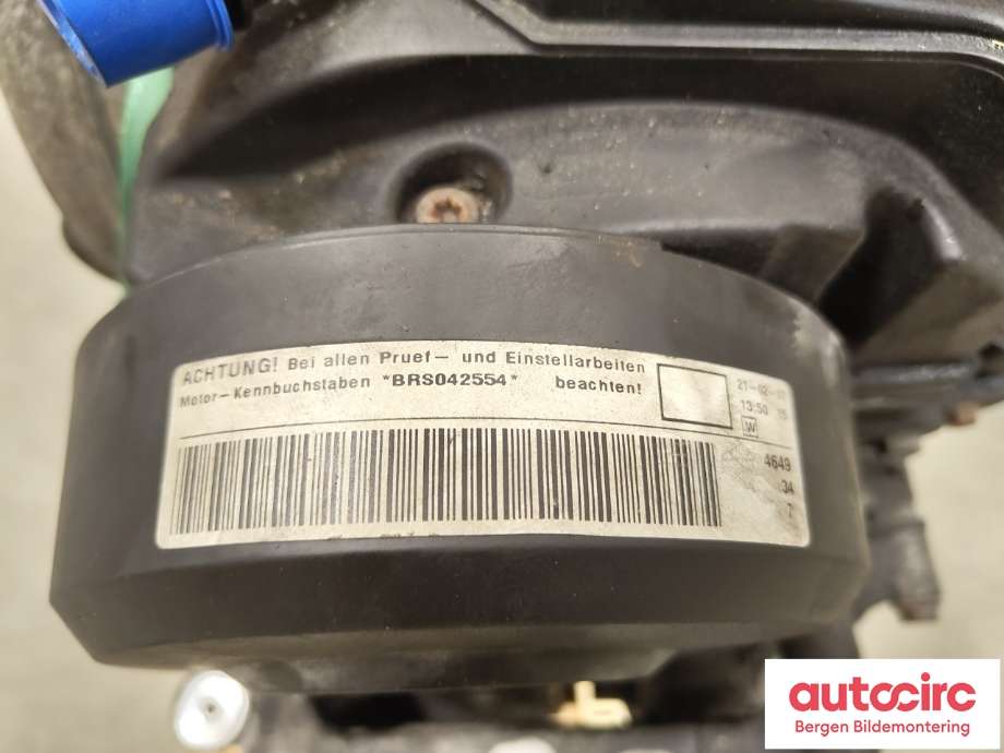Motor diesel til VW Transporter / Caravelle 2003-2009 (Fase 1) (T5) (T5) (VOLKSWAGEN|03G 100 098 KX|)