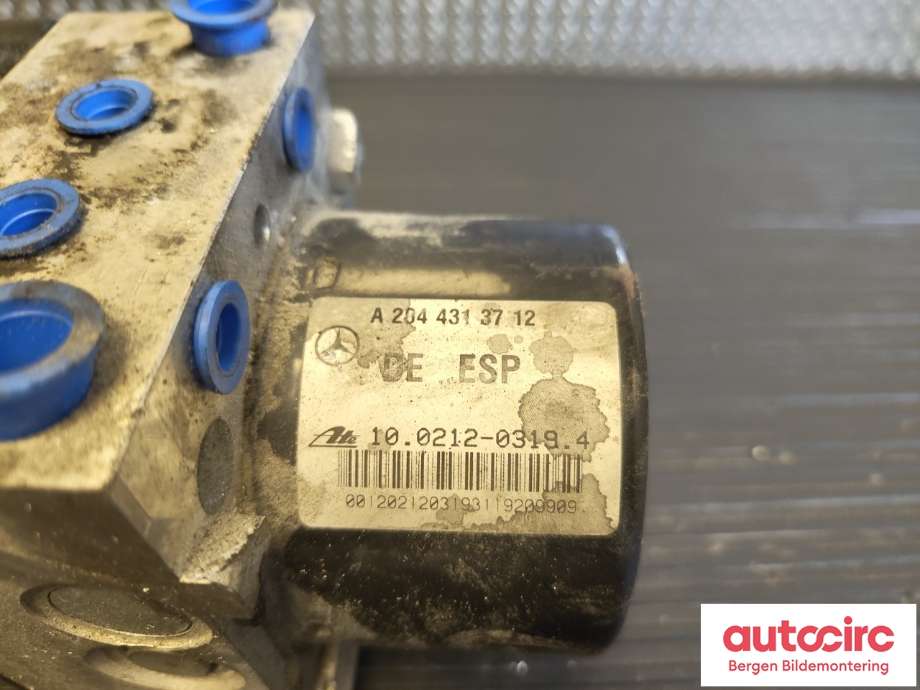 ABS sentral til Mercedes C-Klasse 2007-2011 (Fase 1) (W204) (W204) (MERCEDES|A2044315512|)