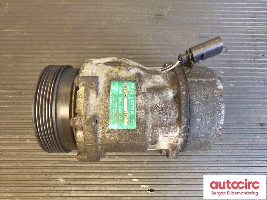 Aircondition kompressor til VW Transporter / Caravelle 2003-2009 (Fase 1) (T5) (T5) (VOLKSWAGEN|7H0 820 803 D|)