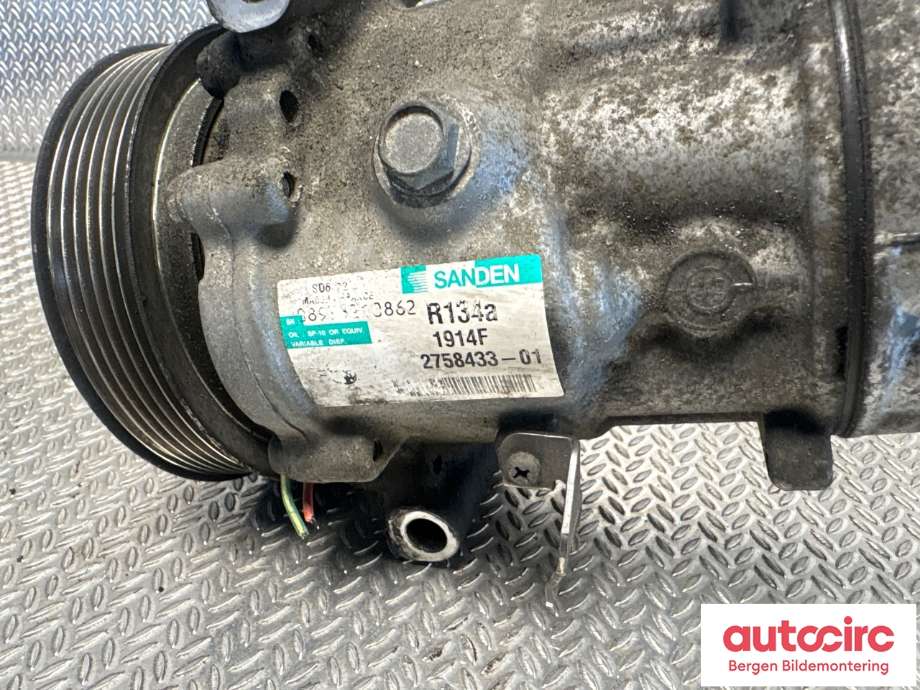 Aircondition kompressor til Mini One/Cooper 2007-2014 (R55-57) (R55-57) (MINI|64 52 9 223 392|)