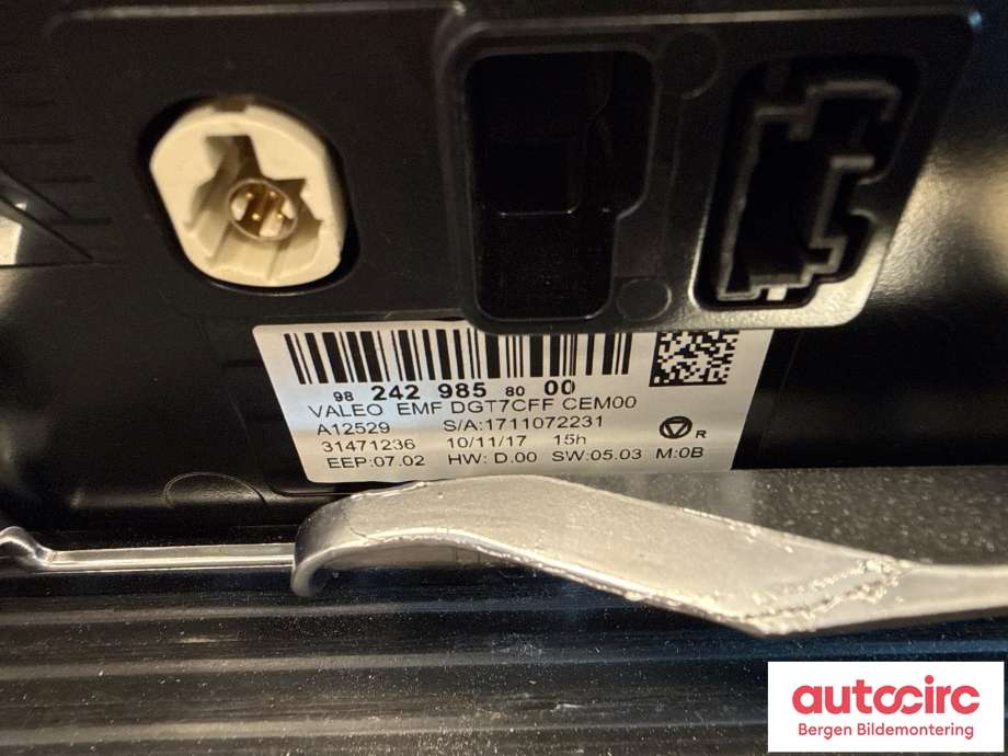 Instrument kjørecomputer til Peugeot 308 2013-2021 (Type II) (PEUGEOT|98 366 239 80|98 242 985 80|)