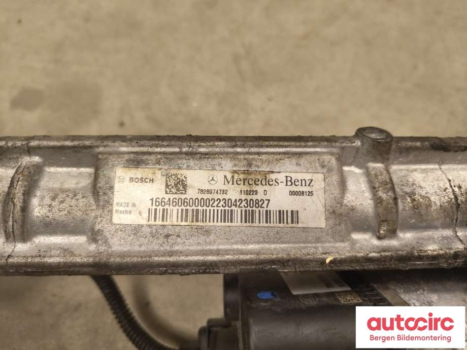 Tannstang elektrisk til Mercedes ML 2011-2015 (Fase 1) (W166) (W166) (MERCEDES|A 166 460 42 00|A 166 460 60 00 64|)