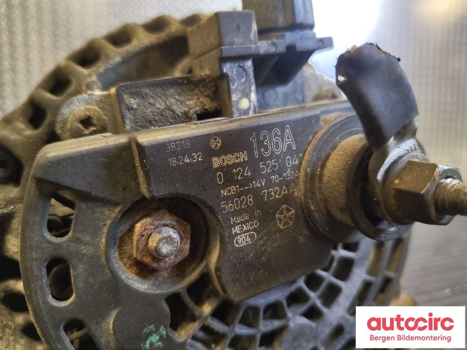 Dynamo til Dodge Ram 2003-2008 (Type III) (DODGE|56028732AA|)