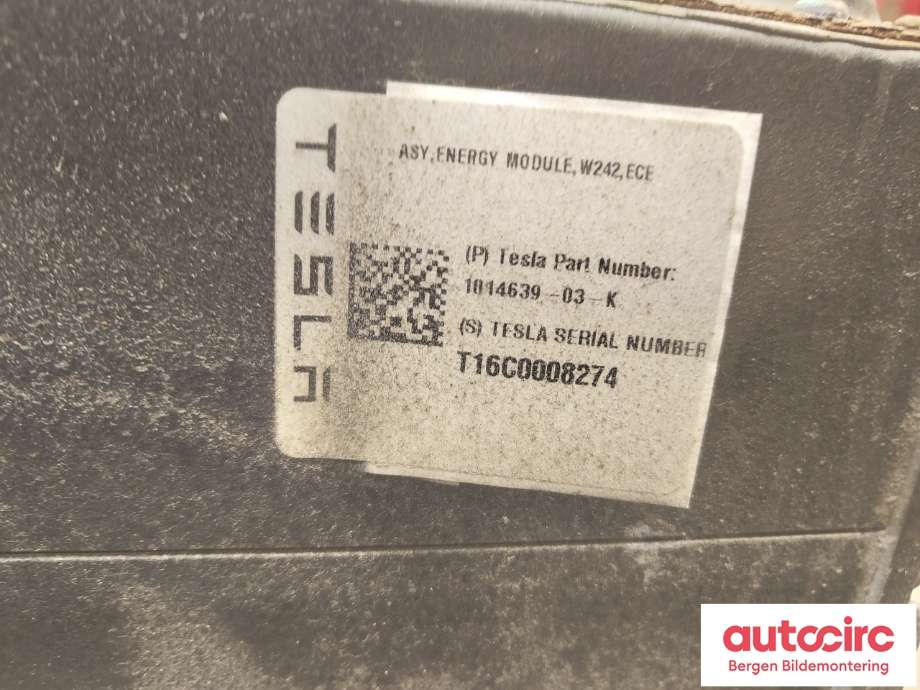 Batteripakke elbil til Mercedes B-Klasse 2011-2018 (W246) (W246) (MERCEDES|A 242 343 00 00|)