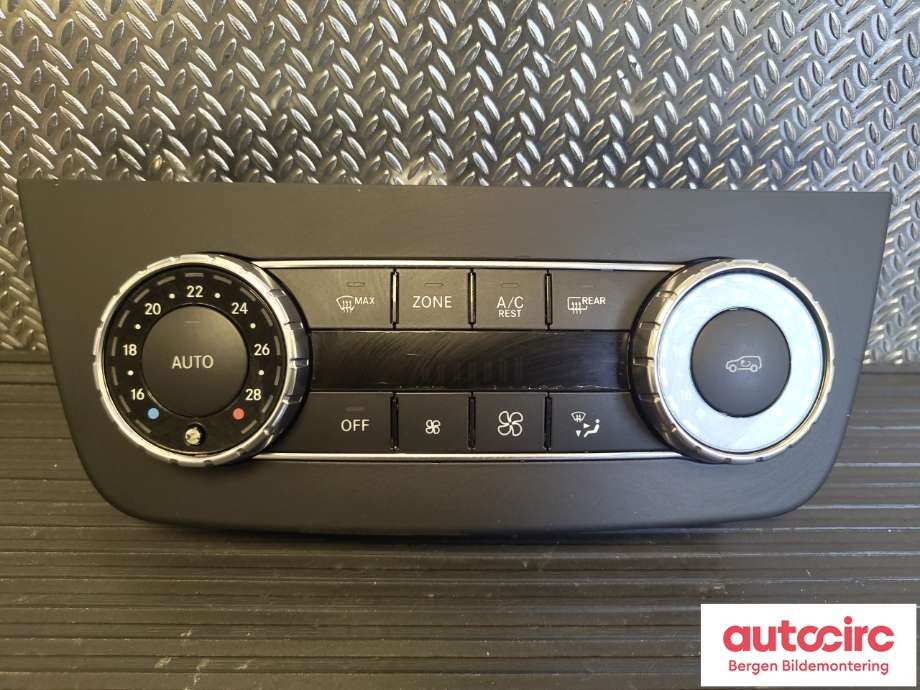 Varmeapparat betjening til Mercedes ML, 2011-2015 (Fase 1) (W166) (W166) (MERCEDES|A1669001704)