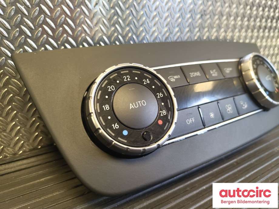 Varmeapparat betjening til Mercedes ML 2011-2015 (Fase 1) (W166) (W166) (MERCEDES|A1669001704|)