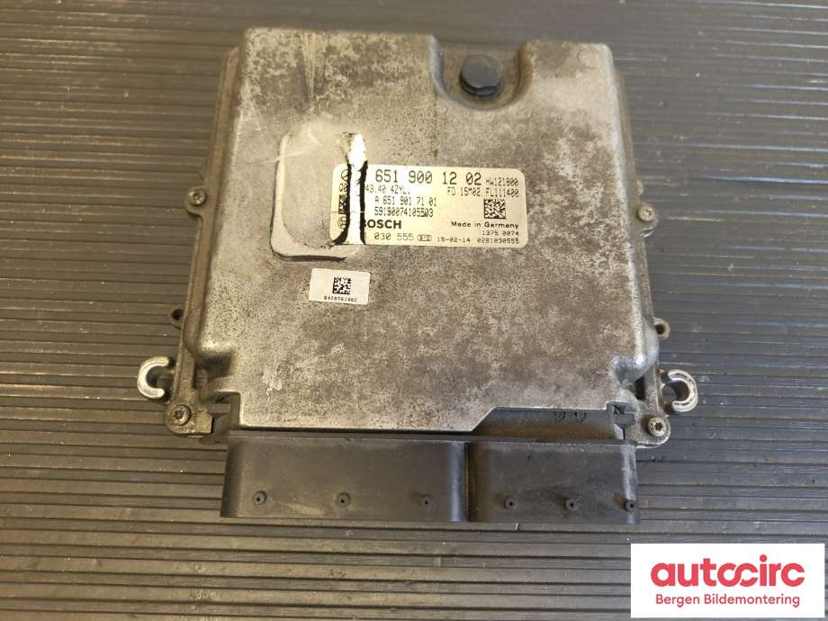 Styreenhet motor til Mercedes ML, 2011-2015 (Fase 1) (W166) (W166) (MERCEDES|A6519001202)